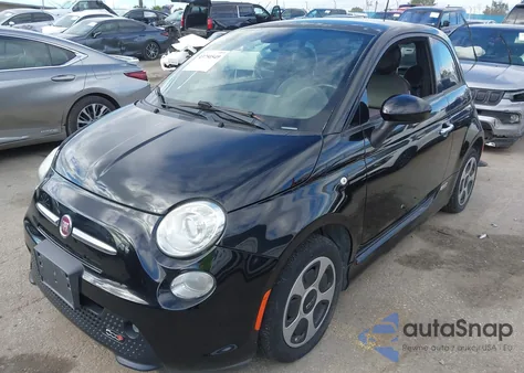 2015 Fiat 500E Battery Electric from USA, damaged, VIN 3C3CFFGE0FT549763